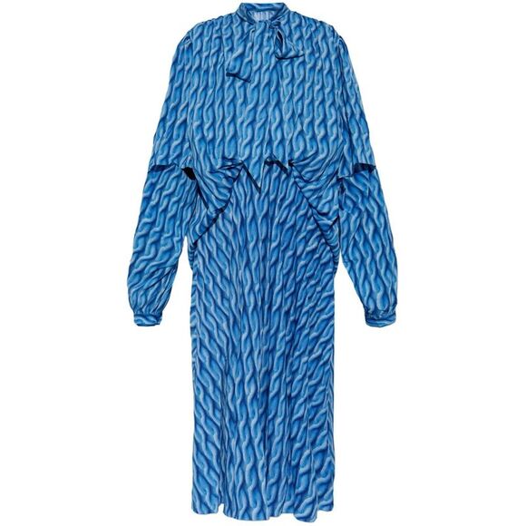 Balenciaga Women Printed Dress